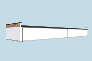  Projekt budynku gospodarczego G343 budynek gospodarczy (SLN2581) - projekt budynku parterowego - Zdjęcie 4