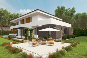  Projekt domu uA82 (WCB1113) - projekt domu z pełnym piętrem - Zdjęcie 3