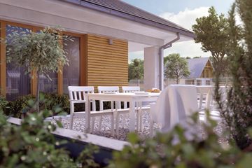  Projekt domu Orchidea (BSA2186) - projekt domu parterowego - Zdjęcie 4