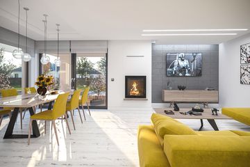  Projekt domu Petra 2 (WOE1131) - projekt domu parterowego - Zdjęcie 5