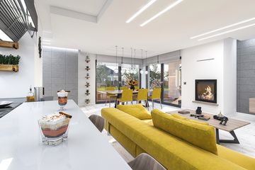  Projekt domu Petra 2 (WOE1131) - projekt domu parterowego - Zdjęcie 8