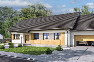  Projekt domu Domena 103 B-T (WRW1319) - projekt domu parterowego - Zdjęcie 3