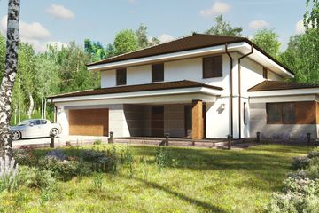  Projekt domu uA32 (WCB1116) - projekt domu z pełnym piętrem - Zdjęcie 1