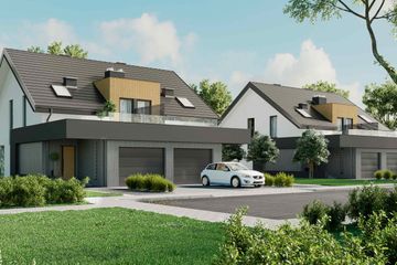  Projekt domu HomeKoncept 61 D (KRX1085) - projekt domu parterowego z poddaszem - Zdjęcie 1