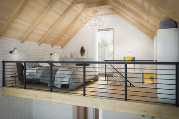  Projekt domu Lido 3 C dom mieszkalny, całoroczny z antresolą (SLN2567) - projekt domu parterowego - Zdjęcie 6