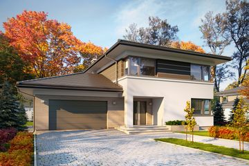  Projekt domu Enes 2 (BSE1147) - projekt domu z pełnym piętrem - Zdjęcie 1
