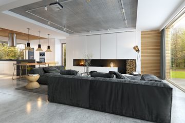  Projekt domu Atrakcyjny 1A (WAW1112) - projekt domu parterowego z poddaszem - Zdjęcie 7