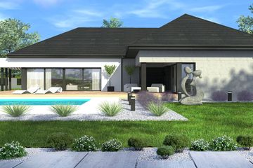  Projekt domu New House 17 (KRZ1007) - projekt domu parterowego - Zdjęcie 3