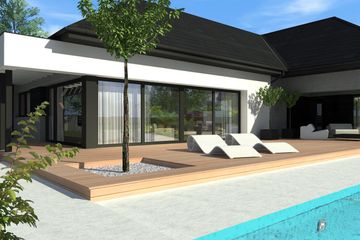  Projekt domu New House 17 (KRZ1007) - projekt domu parterowego - Zdjęcie 5