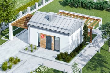  Projekt domu przy Bukowej 35 N (KRK1545) - projekt domu parterowego - Zdjęcie 2