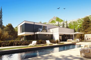  Projekt domu uA78 (WCB1117) - projekt domu z pełnym piętrem - Zdjęcie 1