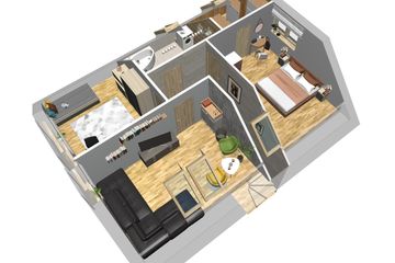  Projekt domu Selena a (WRD1935) - projekt domu parterowego z poddaszem - Zdjęcie 4