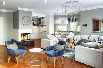  Projekt domu Dla Ciebie 1 w3 z garażem 2-st. [A1] (WRF1931) - projekt domu parterowego z poddaszem - Zdjęcie 9