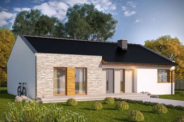  Projekt domu Velvet 2 (WRN1430) - projekt domu parterowego - Zdjęcie 2