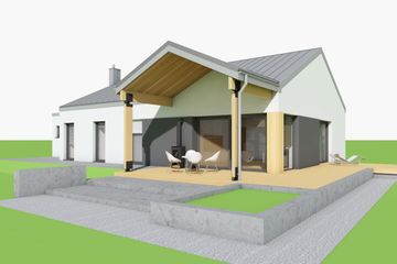  Projekt domu Mini 4 w. III G1 (WRC2740) - projekt domu parterowego - Zdjęcie 1