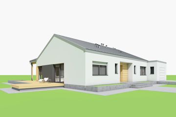  Projekt domu Mini 4 w. III G1 (WRC2740) - projekt domu parterowego - Zdjęcie 2