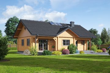  Projekt domu Bolesławice 7 dw (KRP2259) - projekt domu parterowego - Zdjęcie 1