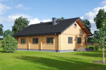  Projekt domu Bolesławice 7 dw (KRP2259) - projekt domu parterowego - Zdjęcie 2