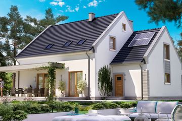  Projekt domu BW-56 (JGC1211) - projekt domu parterowego z poddaszem - Zdjęcie 2