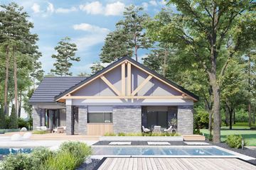  Projekt domu Artemida Rex (1639) (KRD2786) - projekt domu parterowego - Zdjęcie 4