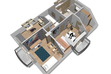  Projekt domu przy Alabastrowej 21 (KRK1336) - projekt domu parterowego z poddaszem - Zdjęcie 4