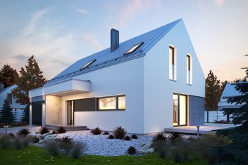  Projekt domu Filo (BSE1148) - projekt domu parterowego z poddaszem - Zdjęcie 1