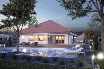  Projekt domu Decyma 11 (BSA2194) - projekt domu parterowego - Zdjęcie 2