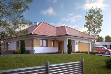  Projekt domu Decyma 11 (BSA2194) - projekt domu parterowego - Zdjęcie 4