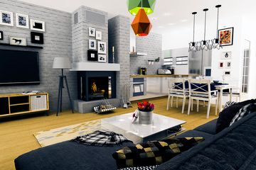  Projekt domu Mazurek III z garażem 1-st. bliźniak [A-BL2] (WRF1961) - projekt domu parterowego z poddaszem - Zdjęcie 6