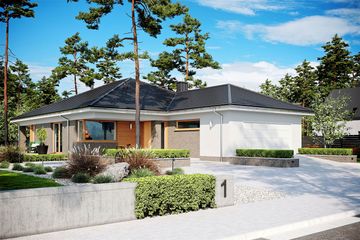  Projekt domu Alison G2 (WRC2742) - projekt domu parterowego - Zdjęcie 2