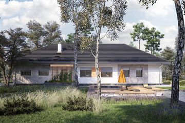  Projekt domu Aurelia Bona (1640) (KRD2787) - projekt domu parterowego - Zdjęcie 3