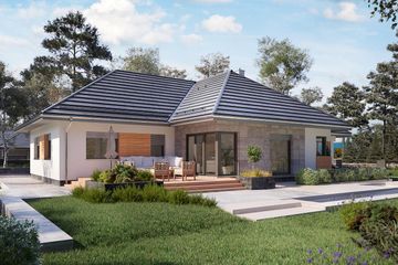  Projekt domu Aurelia Bona (1640) (KRD2787) - projekt domu parterowego - Zdjęcie 6