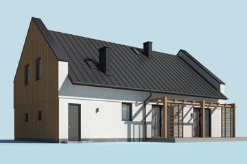  Projekt domu Split (SLN2599) - projekt domu parterowego - Zdjęcie 4