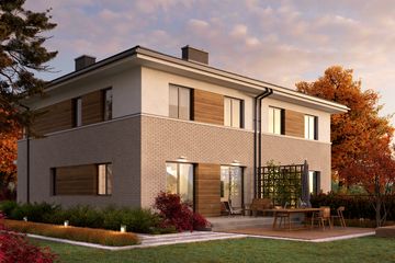  Projekt domu Eco 22 - dwulokalowy (WOZ1019) - projekt domu z pełnym piętrem - Zdjęcie 3