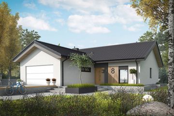  Projekt domu Simon IV G2 energo (WRC2745) - projekt domu parterowego - Zdjęcie 3
