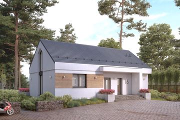  Projekt domu Cytrus (BSA2195) - projekt domu parterowego - Zdjęcie 1