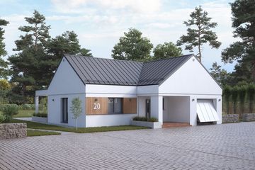  Projekt domu Cytrus 3 (BSA2197) - projekt domu parterowego - Zdjęcie 1