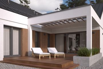  Projekt domu Cytrus 3 (BSA2197) - projekt domu parterowego - Zdjęcie 3