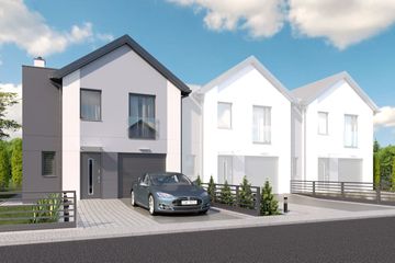  Projekt domu Oskar 1 - segment lewy (WRD2757) - projekt domu z pełnym piętrem - Zdjęcie 1