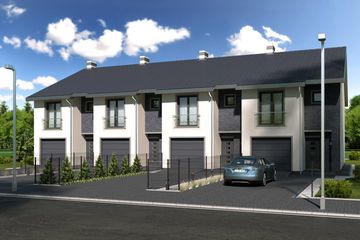  Projekt domu Konrad - szereg l+s+s+p (WRD2769) - projekt domu z pełnym piętrem - Zdjęcie 1