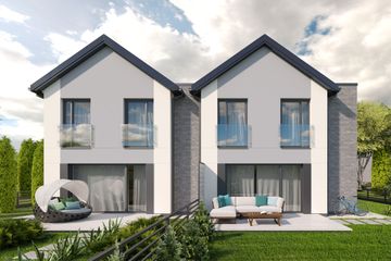  Projekt domu Oskar 1 - dwulokalowy LP (WRD2771) - projekt domu z pełnym piętrem - Zdjęcie 1