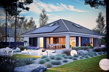  Projekt domu Alison IV G2 energo (WRC2743) - projekt domu parterowego - Zdjęcie 3