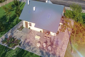  Projekt domu Amant (WOE1032) - projekt domu parterowego z poddaszem - Zdjęcie 4