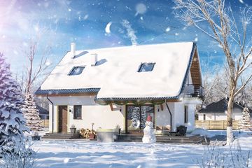  Projekt domu Amant (WOE1032) - projekt domu parterowego z poddaszem - Zdjęcie 5