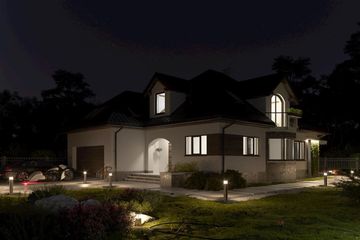  Projekt domu Honorata (1490) (KRD1678) - projekt domu parterowego z poddaszem - Zdjęcie 3