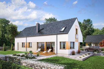  Projekt domu Domena 122 (WRW1322) - projekt domu parterowego - Zdjęcie 4