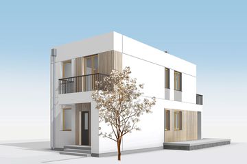  Projekt domu Dracena W (BSA2199) - projekt domu z pełnym piętrem - Zdjęcie 1