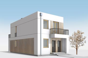  Projekt domu Dracena W (BSA2199) - projekt domu z pełnym piętrem - Zdjęcie 3