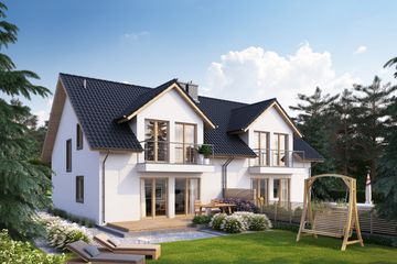  Projekt domu Eco 15 dwulokalowy (WOZ1023) - projekt domu parterowego z poddaszem - Zdjęcie 2