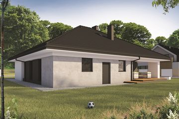  Projekt domu Jura N (SKA1073) - projekt domu parterowego - Zdjęcie 3